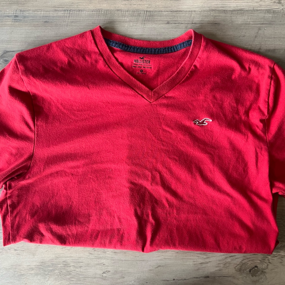 Men’s Red Medium Hollister Shirt